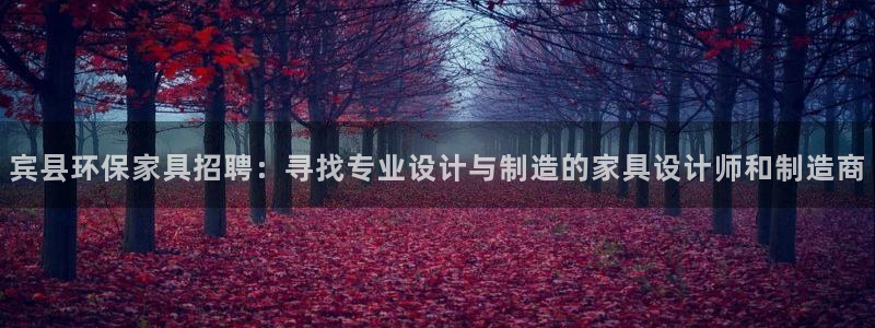 沐鸣2平台登陆官网：宾县环保家具招聘：寻找专业设计与制造的家